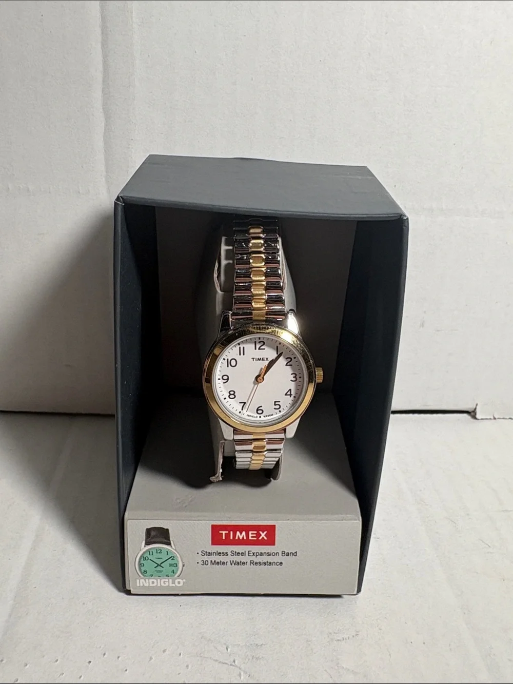 Timex Women's Two-Tone Silver and Gold Expansion Band Watch